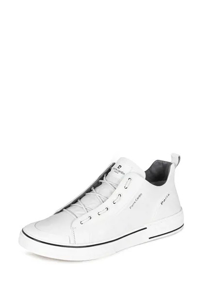 Кеды мужские Pierre Cardin 132383 белые 45 RU