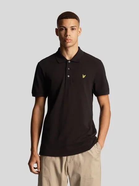 Рубашка поло Lyle & Scott, черный