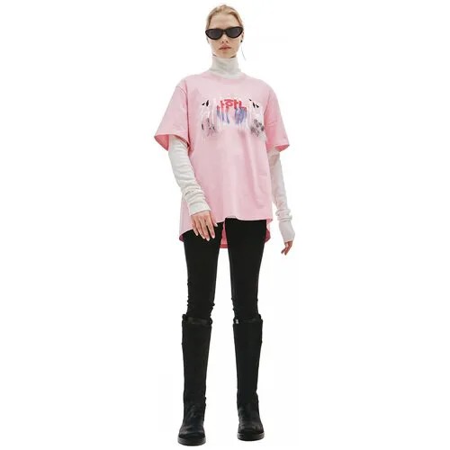 Doublet Футболка из хлопка с вышивкой L