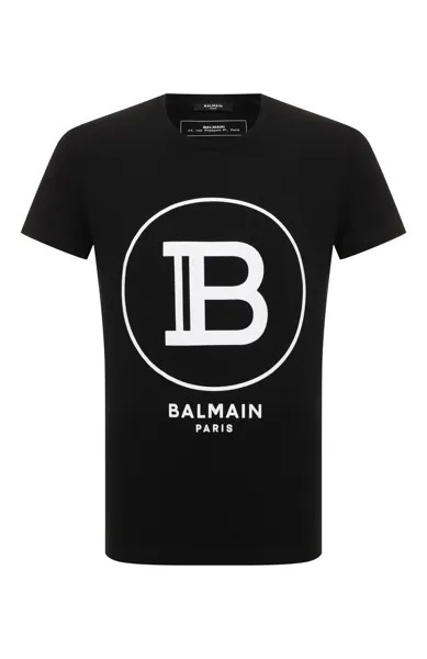 Хлопковая футболка Balmain