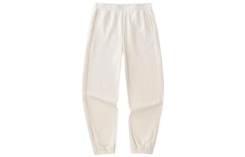 Трикотажные спортивные штаны Life Collection женские белые Anta