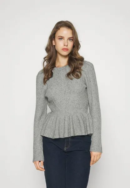 Свитшот ONLY Petite ОНЛФИЯ КАТИЯ, цвет medium grey melange