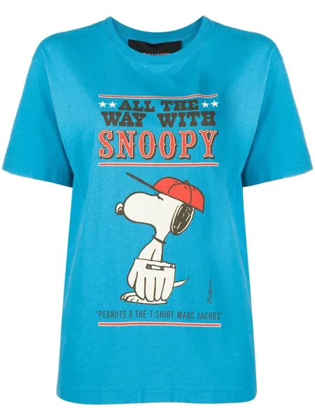 Marc Jacobs футболка с графичным принтом из коллаборации с Peanuts