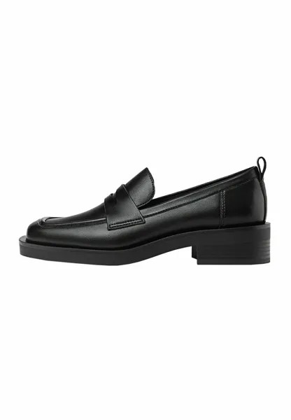 Слипоны Penny Loafers Stradivarius, черный