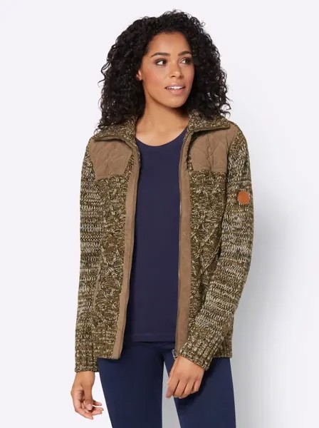 Кардиган в стиле casual Casual Looks, цвет Braun-Meliert