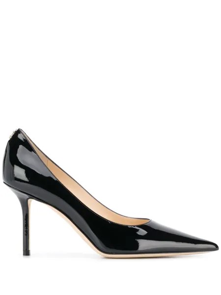 Jimmy Choo лакированные туфли-лодочки Love 85, черный