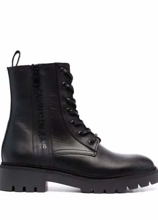 Calvin Klein ботинки в стиле милитари