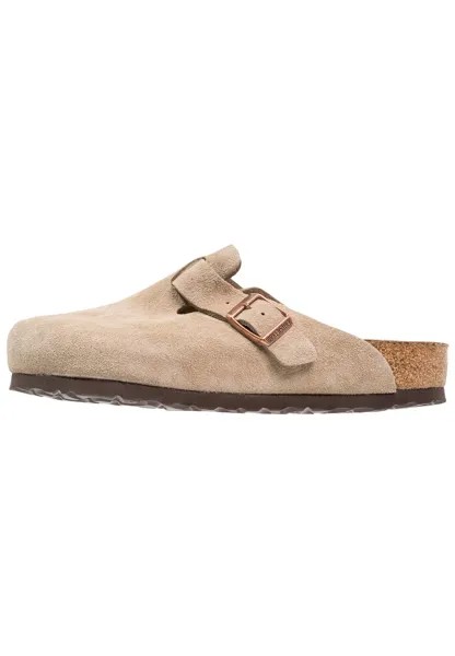 Тапочки BOSTON SOFT FOOTBED Birkenstock, цвет taupe
