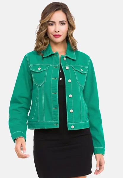 Джинсовая куртка Cipo & Baxx, зеленый