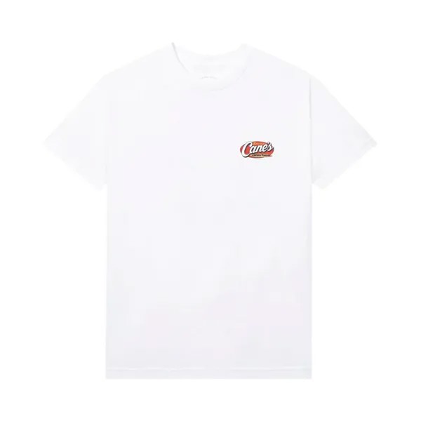 Футболка Anti Social Social Club x Raising Canes Classic Tee 'White', белый