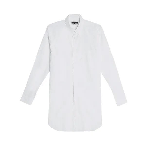 Рубашка Comme des Garçons Homme Plus Broad Shirt 'White', белый