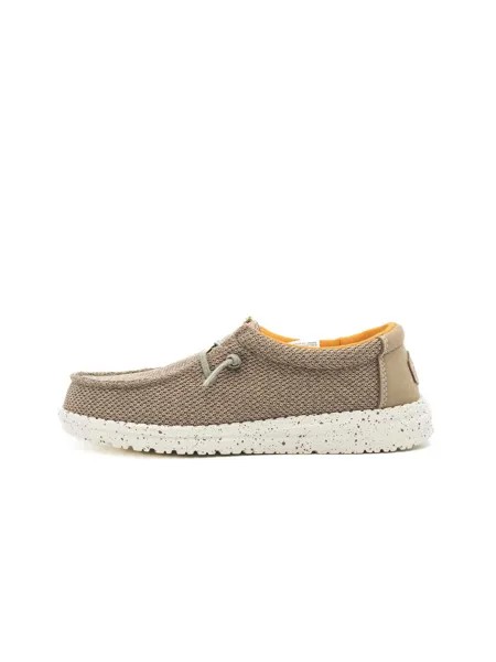 Кроссовки HEY DUDE Wally Youth Sox K, песок