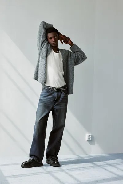 Мешковатые джинсы H&M, синий