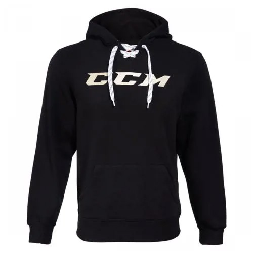 Толстовка CCM Logo Hoody SR взрослая(XL / черный/XL)