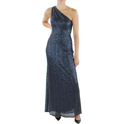 Amsale Женское вечернее платье на одно плечо с блестками BHFO 3237
