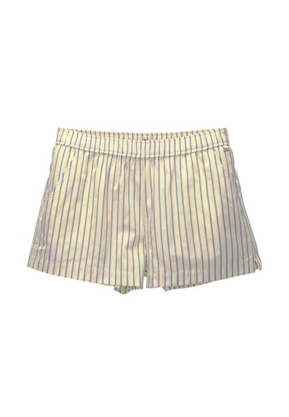 Шорты STRIPED PULL&BEAR, желтый