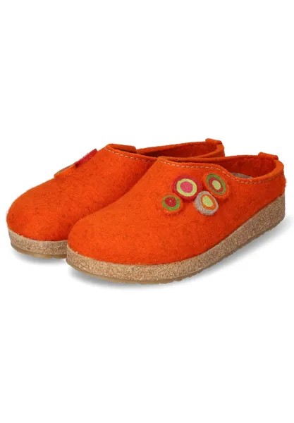 Тапочки GRIZZLY KANON Haflinger, цвет orange