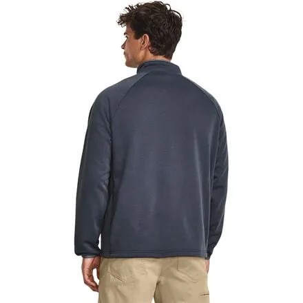 Куртка Storm Twill Specialist с молнией 1/4 – мужская Under Armour, цвет Downpour Gray/Gravel/Gravel