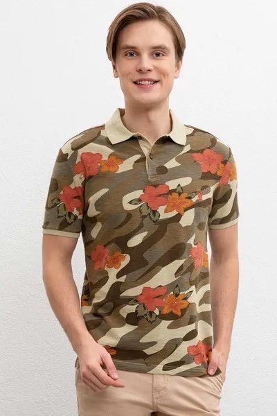 Футболка-поло мужская U.S. POLO Assn. G081SZ0110VENTS зеленая S