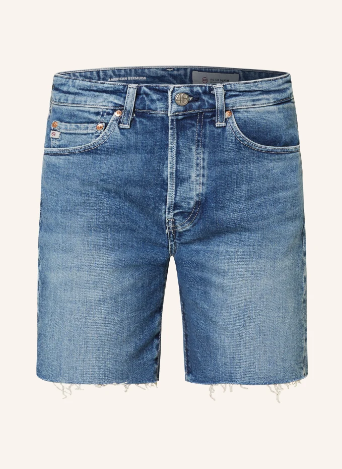 Джинсовые шорты американские Ag Jeans, синий