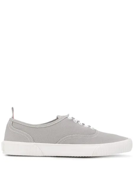 Кеды Heritage из канваса Thom Browne, серый