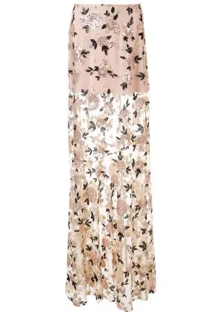 Macgraw юбка макси с цветочным декором