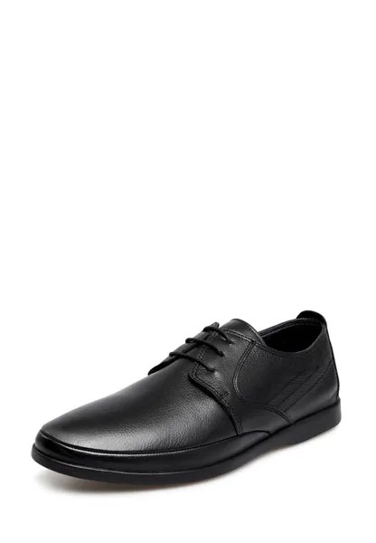 Полуботинки мужские Pierre Cardin 25806730 черные 45 RU