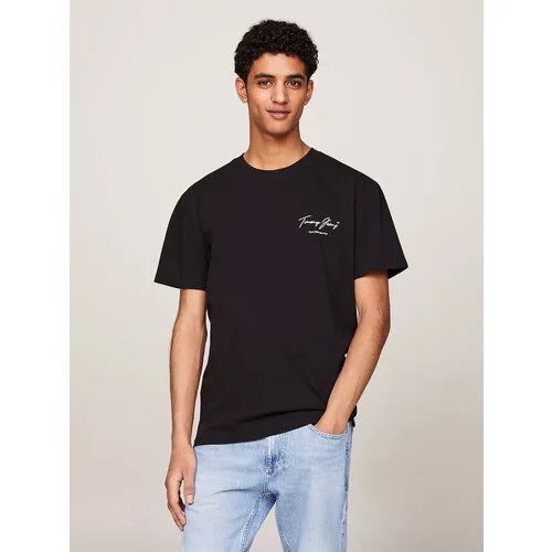 Футболка Tommy Jeans, размер L, черный
