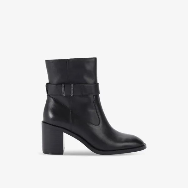 Ботильоны Stirling из кожи на блочном каблуке Carvela, черный