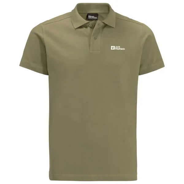 Рубашка поло Jack Wolfskin Essential Polo, цвет Bay Leaf