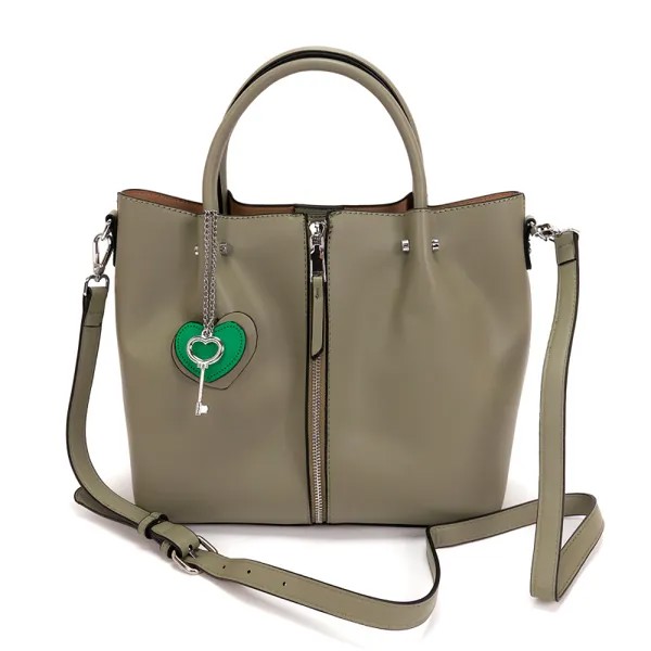 Сумка тоут женская Flioraj 7139, dark green