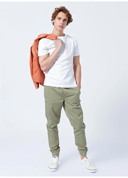 Зеленые мужские спортивные штаны стандартного кроя Lee