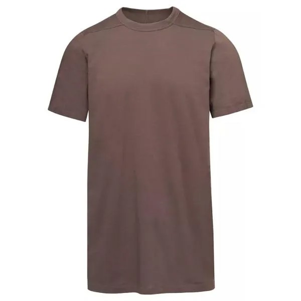 Футболка beige level t t-shirt with vertical seams on the b Rick Owens, коричневый