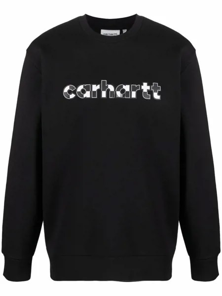 Carhartt WIP толстовка с круглым вырезом и логотипом