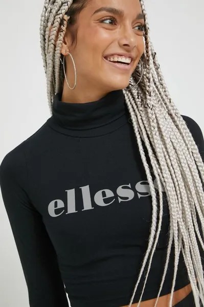 Лонгслив Ellesse, черный