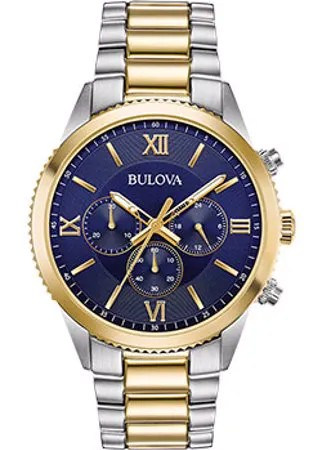 Японские наручные  мужские часы Bulova 98A220. Коллекция Sports