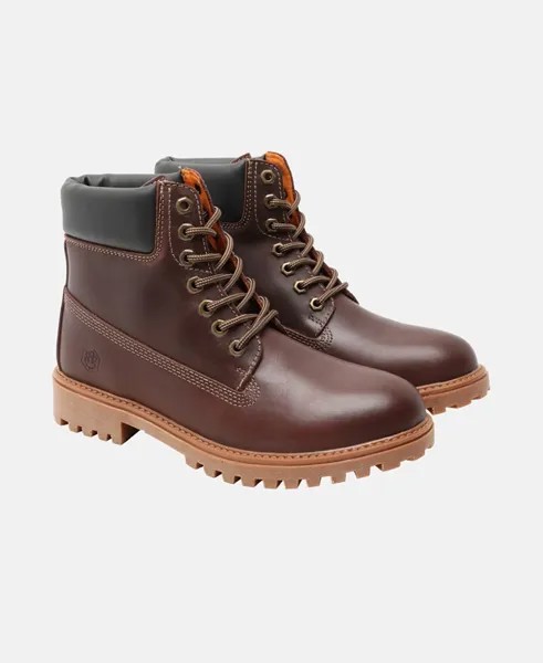 Ботинки на шнуровке Lumberjack, коричневый