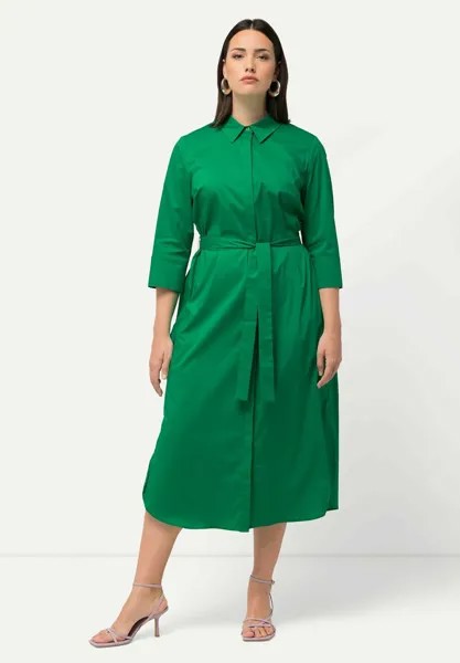 Платье-блузка Ulla Popken, цвет emerald green