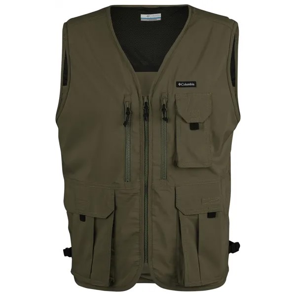 Жилет из софтшелла Columbia Silver Ridge Utility Vest, цвет Stone Green