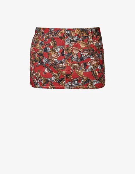 Супер мини-юбка из пенопласта Vivienne Westwood, красный