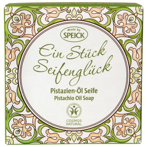 Мыло кусковое Speick Pistachio Oil Soap с фисташковым маслом, 100 г
