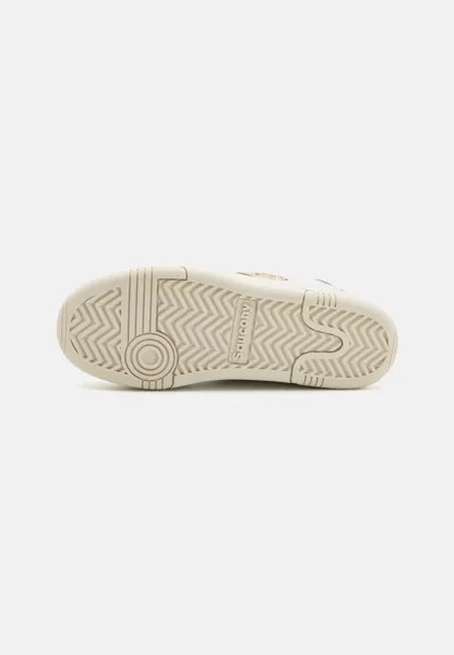 Низкие кеды Jazz Court Platform Saucony, белый/золотой