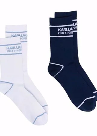 Karl Lagerfeld носки с логотипом