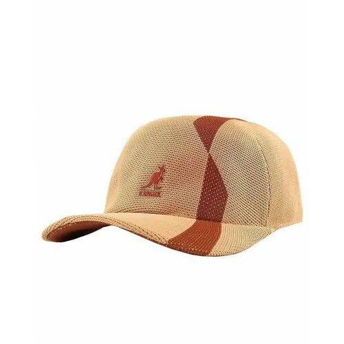 Бейсболка KANGOL, размер S, бежевый, красный