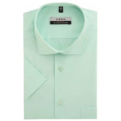Рубашка GREG, размер 174-184/39, зеленый