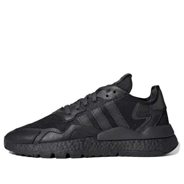 Кроссовки ночные джоггеры Adidas, черный