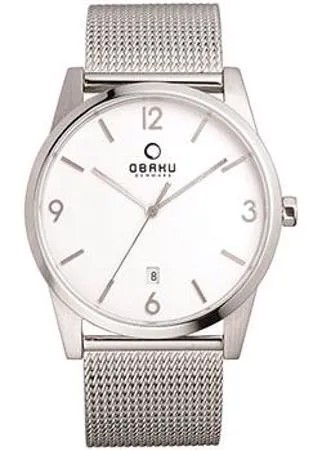 Fashion наручные  мужские часы Obaku V169GDCIMC. Коллекция Mesh