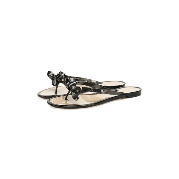 Резиновые шлепанцы Valentino Garavani Summer Rockstud Valentino