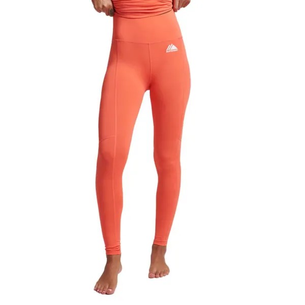 Базовые брюки Superdry Base Layer, оранжевый