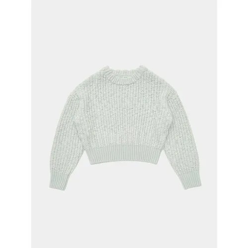 Свитер AMOMENTO Alpaca Crop Pullover, размер XS, голубой